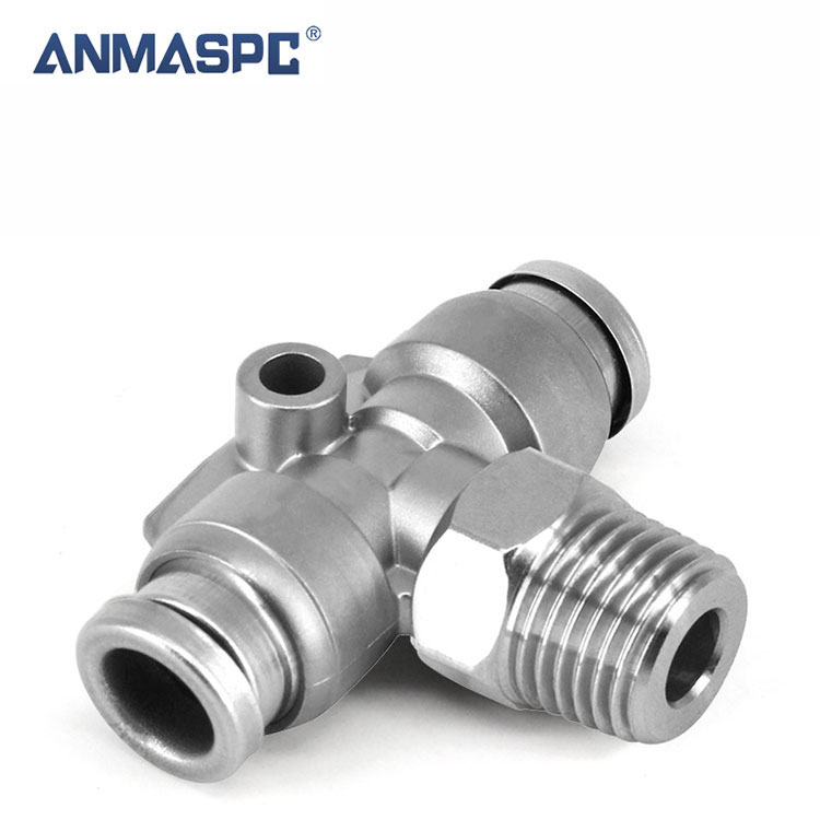 304 316 Steel Pneumatica Fitting Hose Tube Connectors