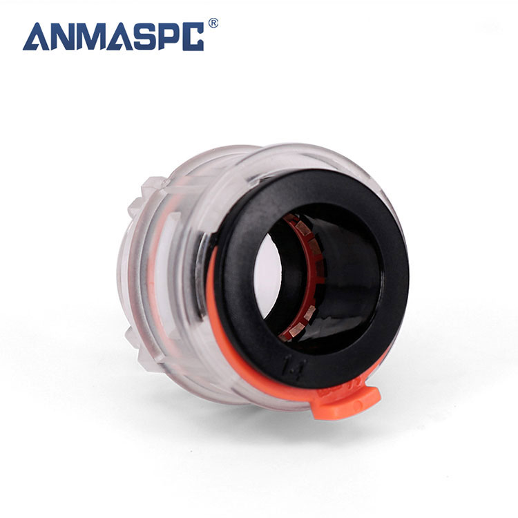 HDPE Microduct Directus Connector Coupler Telecom ad finem Cap