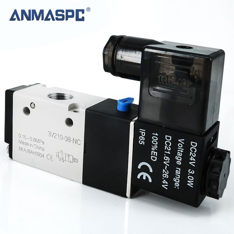 Aeris pneumaticae Solenoid Valvae Pt 14 Ip65 Via Tria Aeris